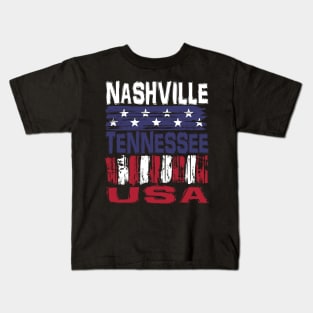 Nashville Tennnessee USA T-Shirt Kids T-Shirt